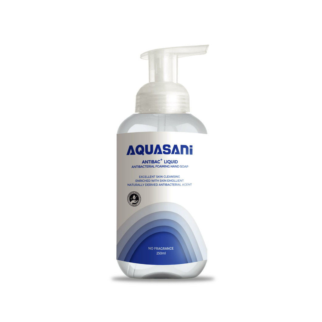 Aquasani Antibac + Liquid Antibacterial Foaming Hand Wash (No Fragrance)