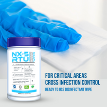Load image into Gallery viewer, Nexchemie NX-5 Ready To Use Healthcare Intermediate Level Multi-Surface Disinfectant Wipes ~ 3 IN 1 Disinfectant, Deodorize,  Virucide & Fungicide