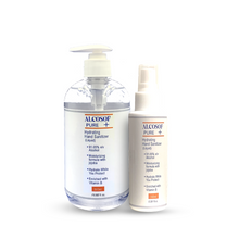 Load image into Gallery viewer, Alcosof Pure+ ~ Hydrating Hand Sanitizer Surgical Hand Rub (Liquid)