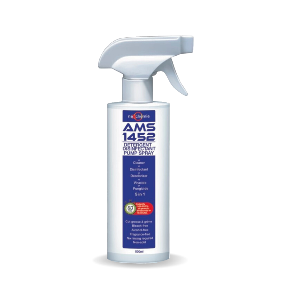 Nexchemie AMS 1452 Ready To Use HealthCare Intermediate Level Disinfectant Cleaner ~ 5 IN 1 Clean, Disinfect, Deodorize, Virucide & Fungicide